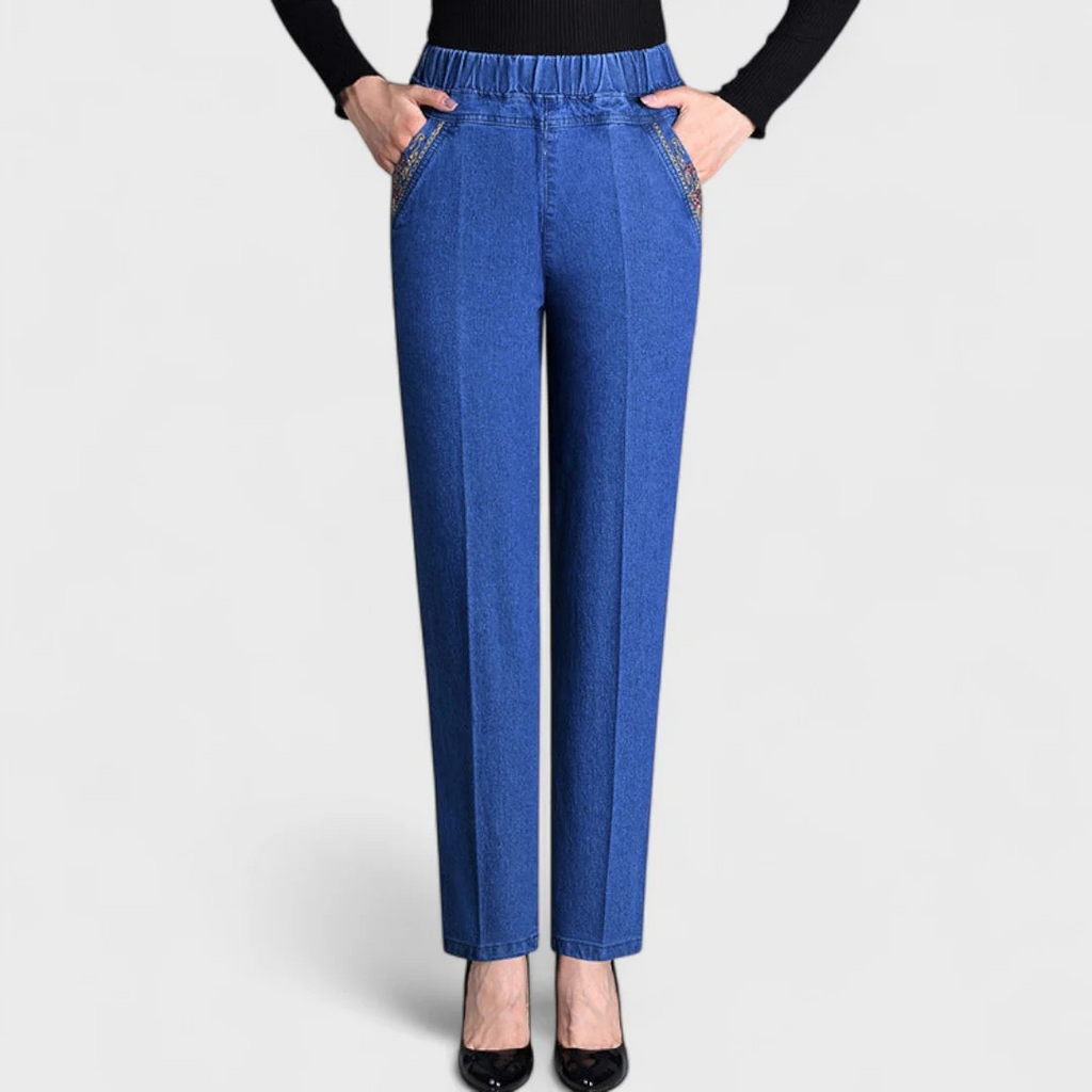 Célianne® | Pantalone in Denim Comodo