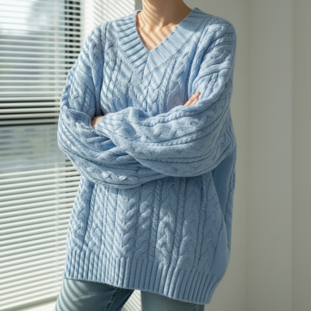 Maria® | Maglione di lana caldo