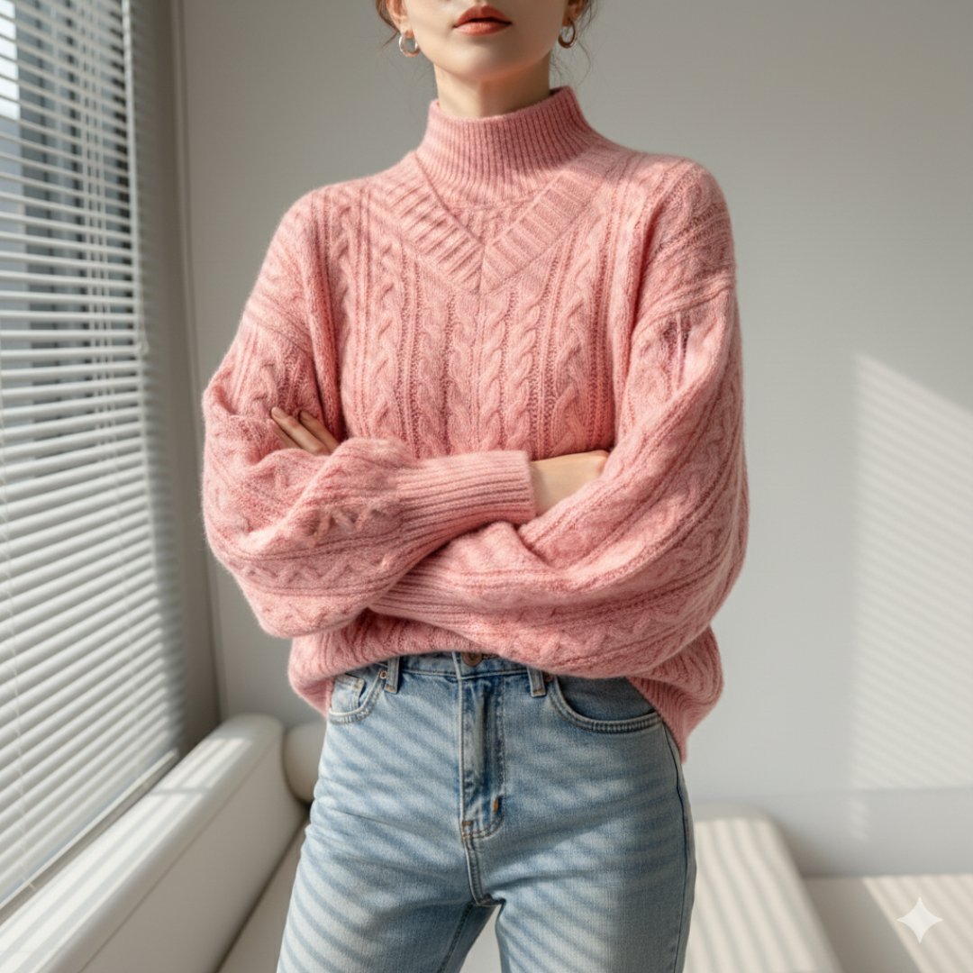 Maria® | Maglione di lana caldo