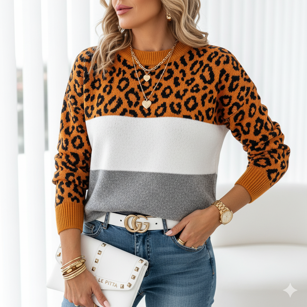 Lisa® | Pullover Leopardato